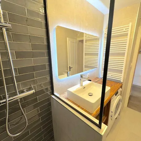 Cocon Renove - Centre Station - Rez De Jardin Apartman *