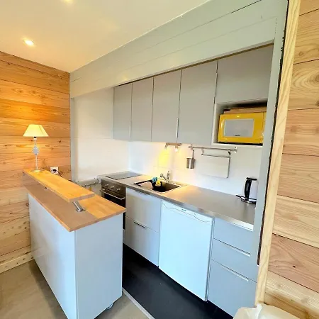 Apartman Cocon Renove - Centre Station - Rez De Jardin Huez
